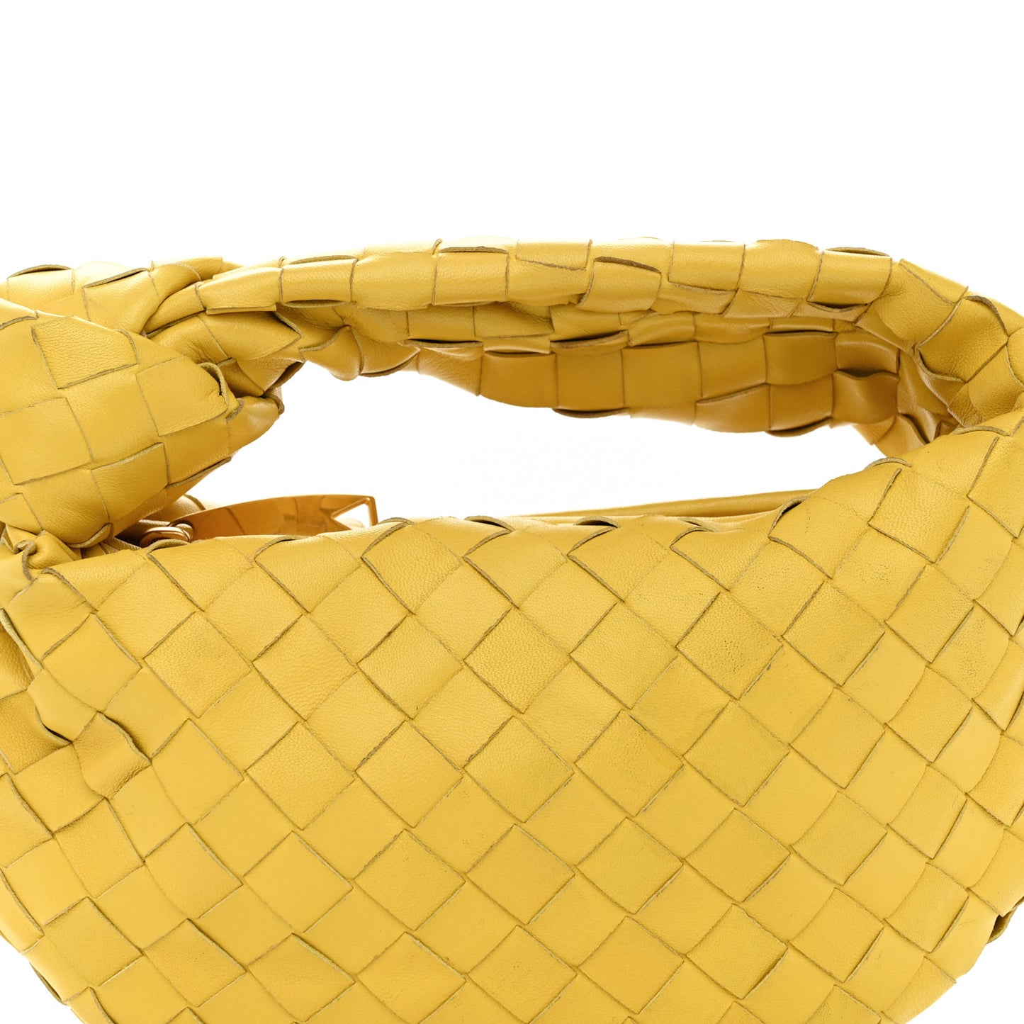 Nappa Intrecciato Mini Jodie Buttercup