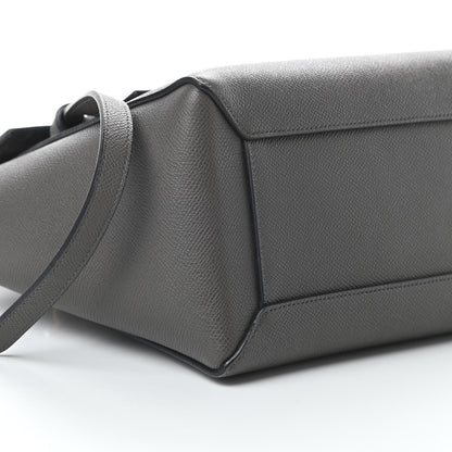 Celine Baby Grained Calfskin Micro Belt Bag Grey 10 of 12