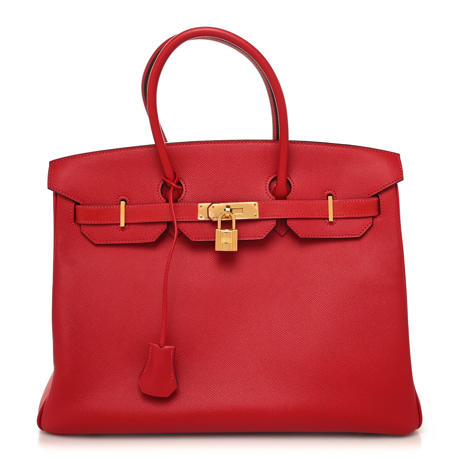 Hermes Epsom Birkin 35 Rouge Casaque 1 of 15
