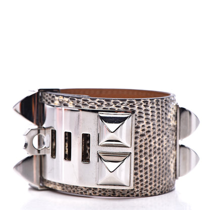 Hermes Lizard Collier De Chien CDC Bracelet S Ombre 3 of 7