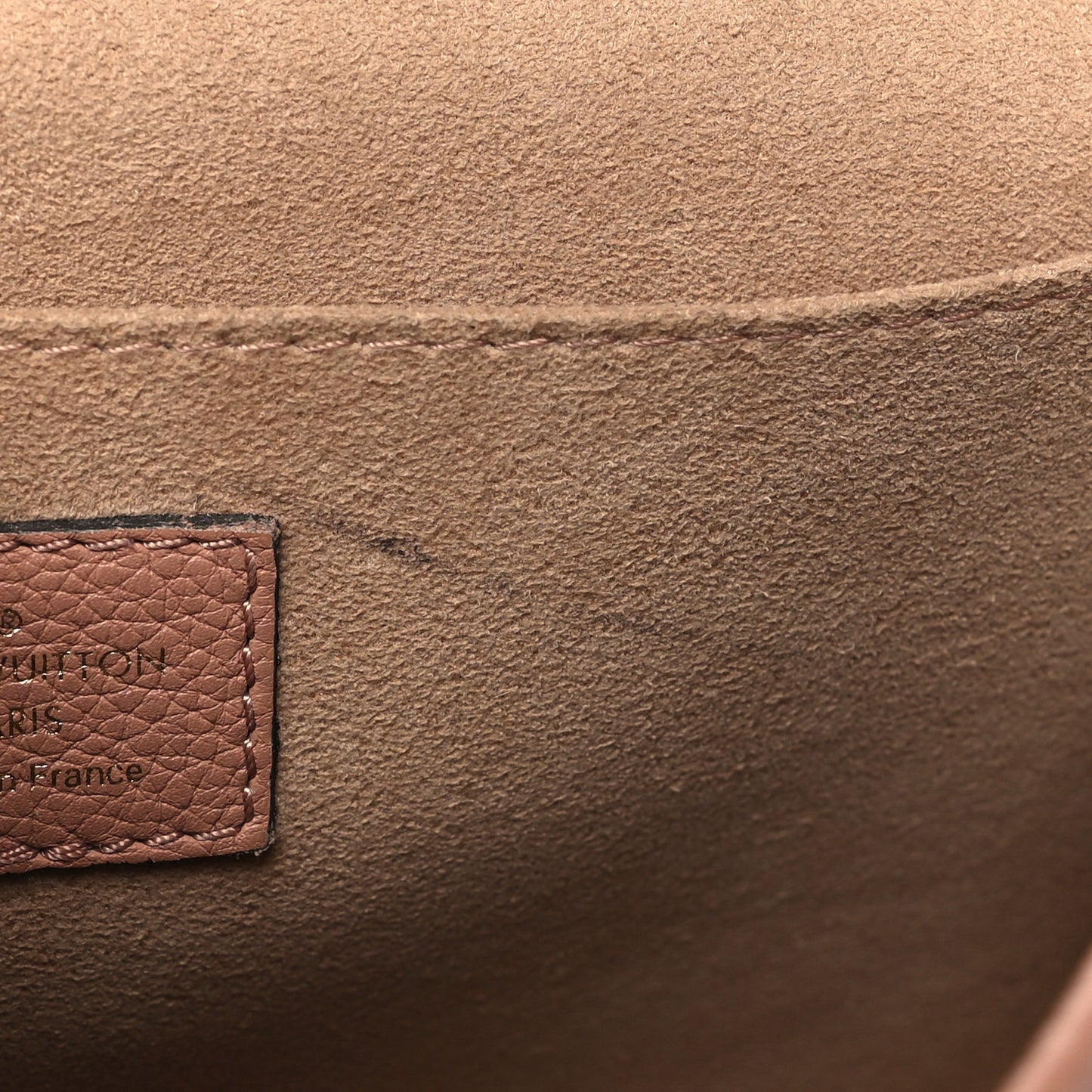 Grained Calfskin Lockme Chain Bag PM Rose Silk