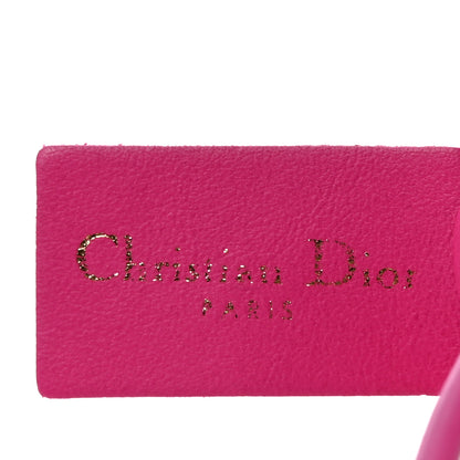 Christian Dior Calfskin Saddle Belt 70 28 Pink 5 of 8