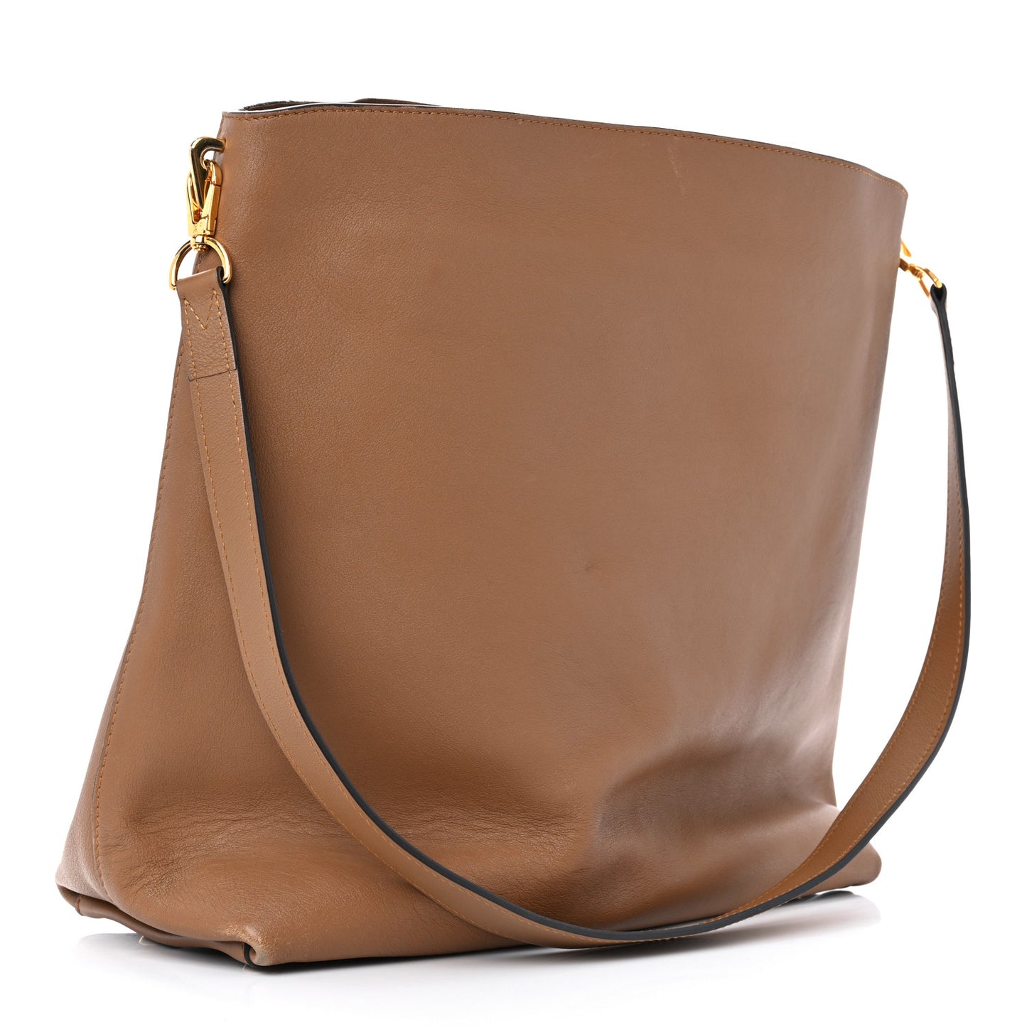 Veau Soie Calfskin Parnassea Bagatelle Hobo Hazelnut