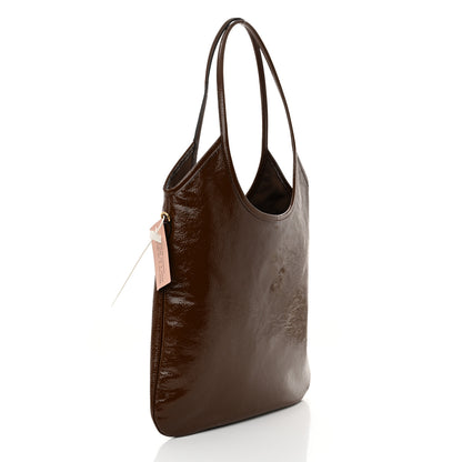 Miu Miu Vernice Naplak Ivy Tote Palissandro 3 of 11