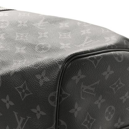 Louis Vuitton Monogram Eclipse Keepall Bandouliere 55 8 of 10