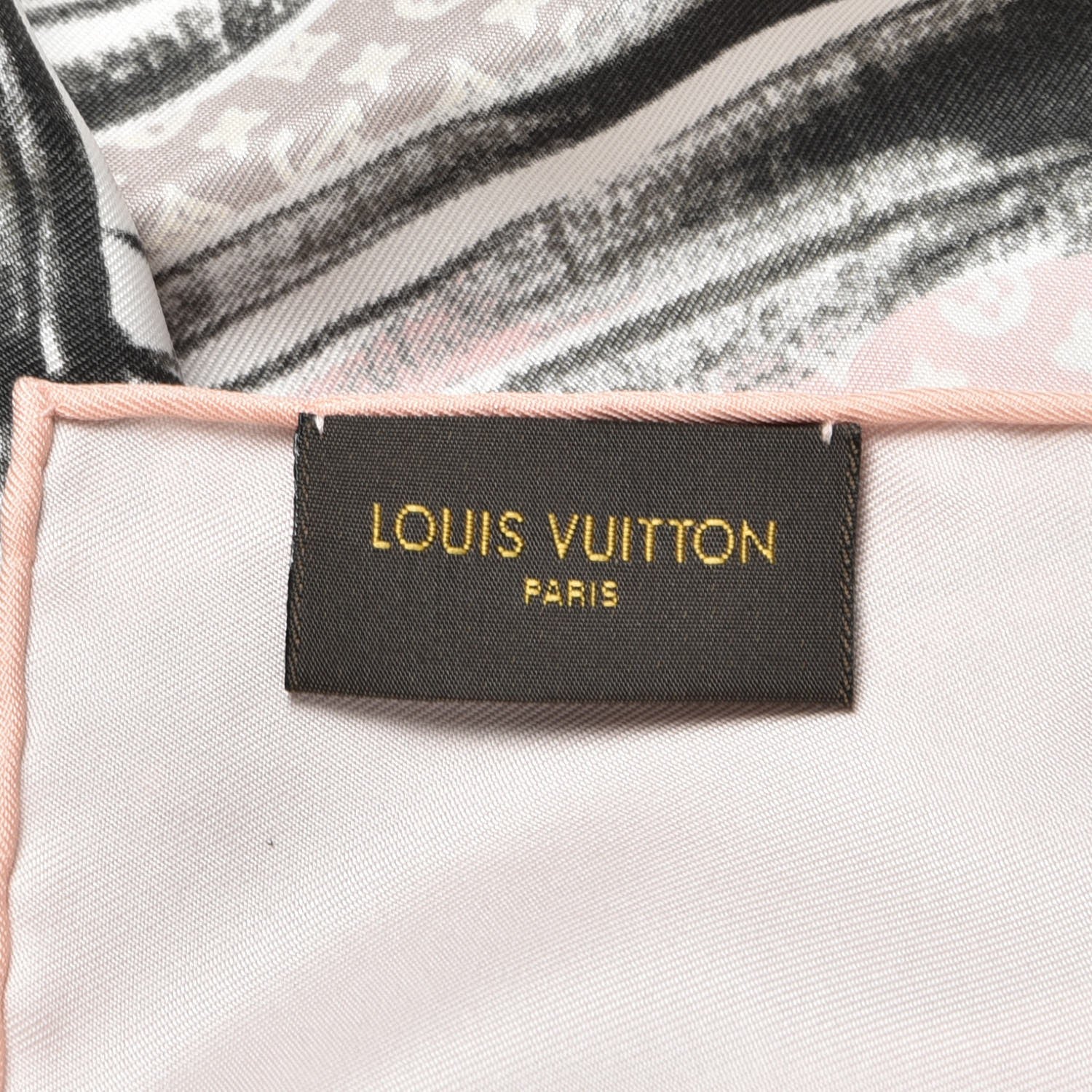 Louis Vuitton Silk Trunks Square Scarf Rose Poudre 5 of 5