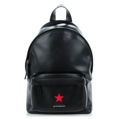 Givenchy Calfskin Star Mini Backpack Black Red 141156 – FASHIONPHILE
