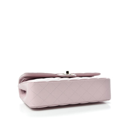 Chanel Caviar Quilted Medium Double Flap Light Pink 4 of 10