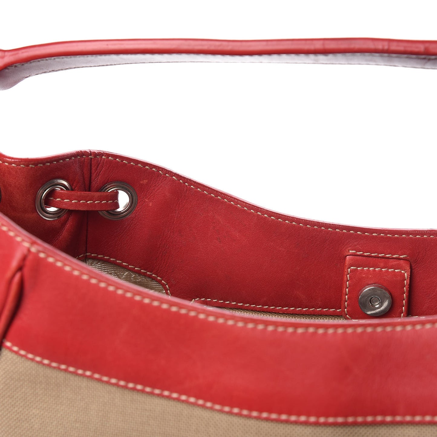 Canvas Shoulder Bag Bag Red