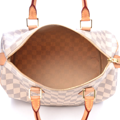 Louis Vuitton Damier Azur Speedy 30 5 of 16