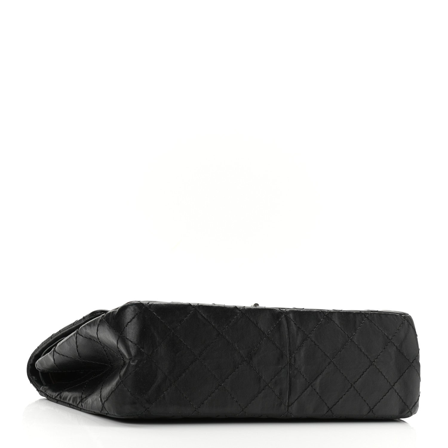 Chanel Aged Calfskin Quilted 2.55 Reissue 226 Flap Black 4 of 10