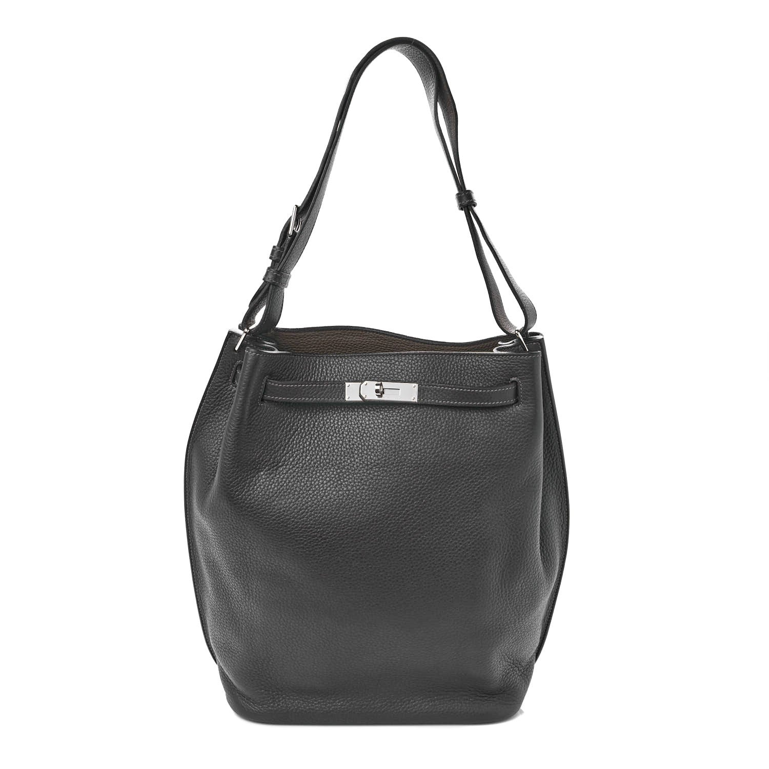Hermes Togo Verso So Kelly Etain Etoupe 1 of 8