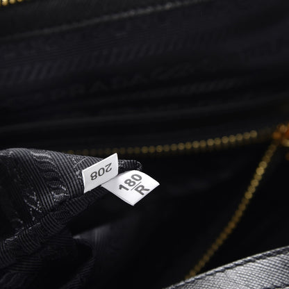 Prada Tessuto Nylon Saffiano Tote Nero Black 9 of 9