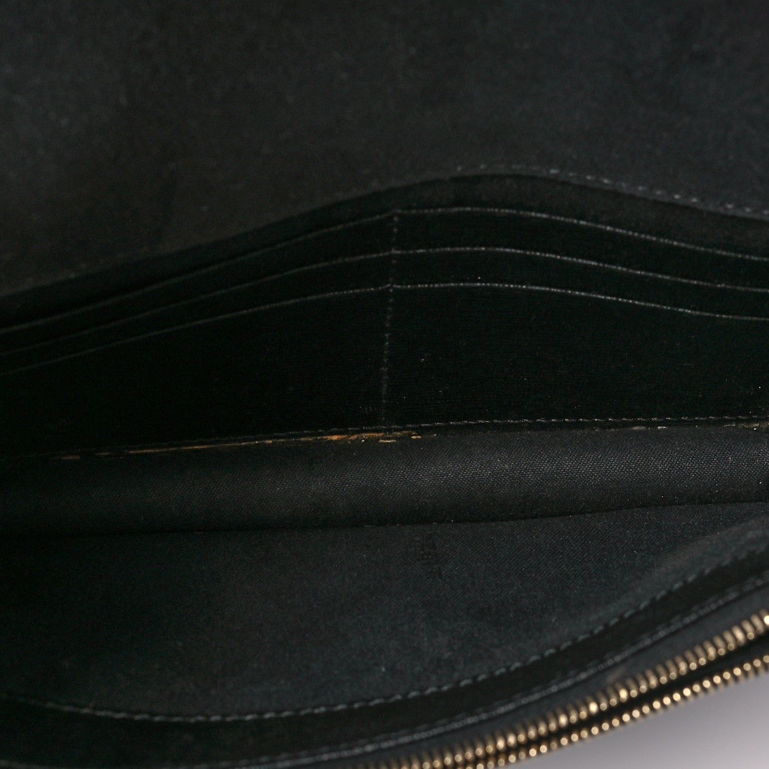 Fendi Vitello Elite Studded Tube Wallet on Chain Black 4 of 7