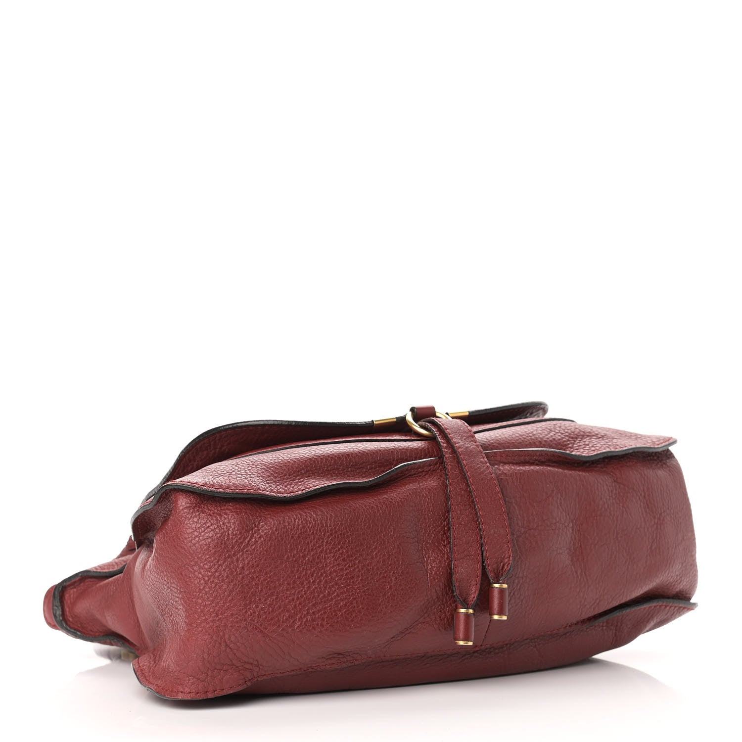 Chloe Calfskin Medium Marcie Satchel Garnet 4 of 16