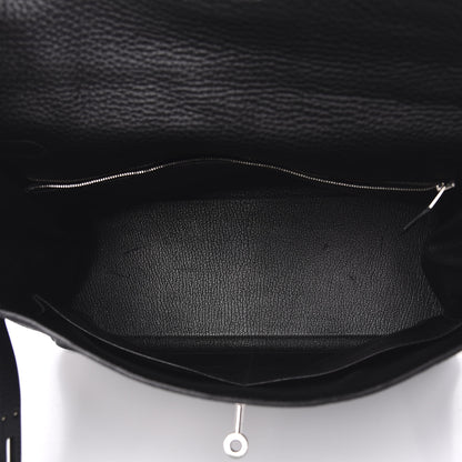Hermes Taurillon Clemence Kelly Retourne 35 Black 5 of 10