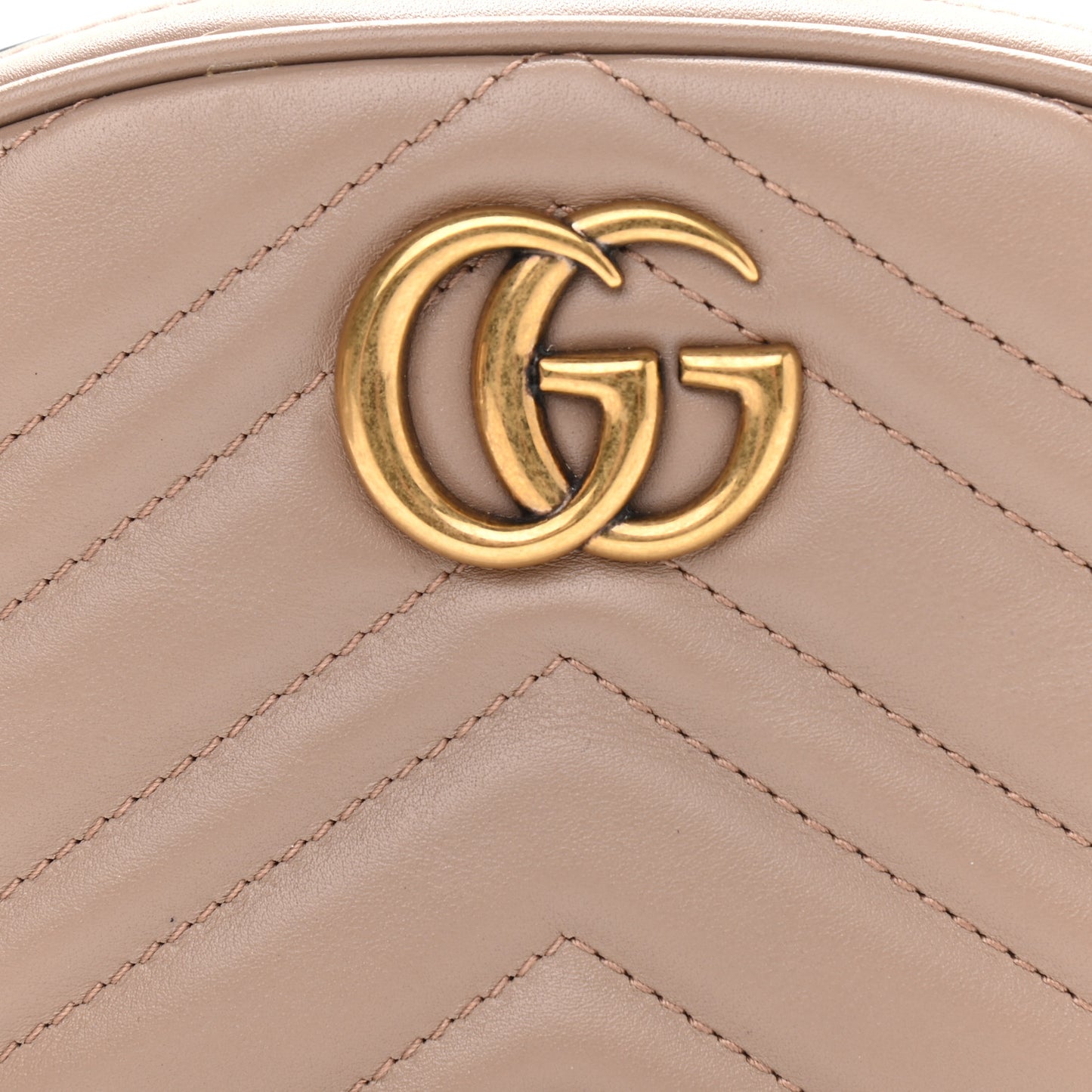 Calfskin Matelasse GG Marmont Belt Bag 85 34 Porcelain Rose