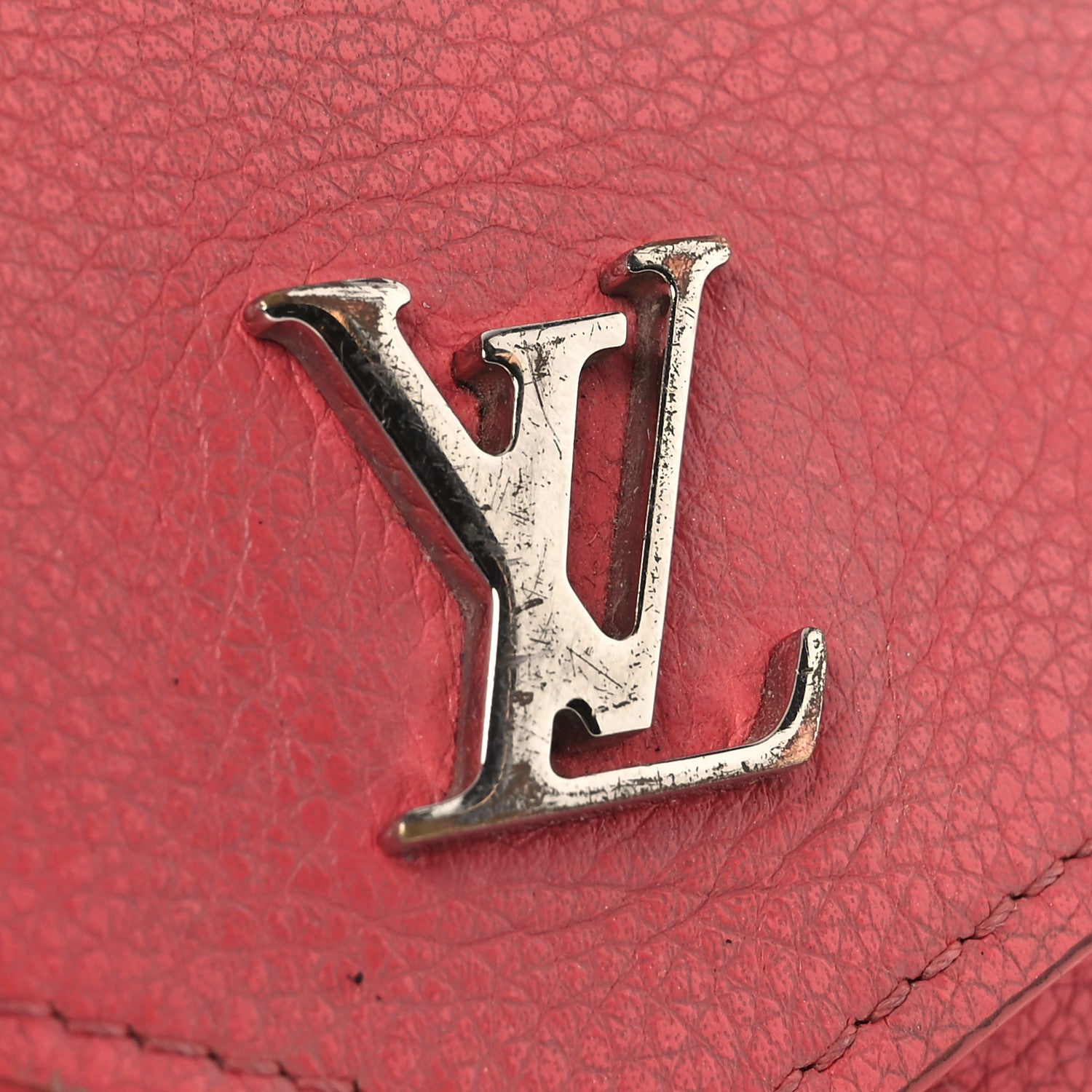 Louis Vuitton Calfskin Lockmini Wallet Hot Pink 13 of 13