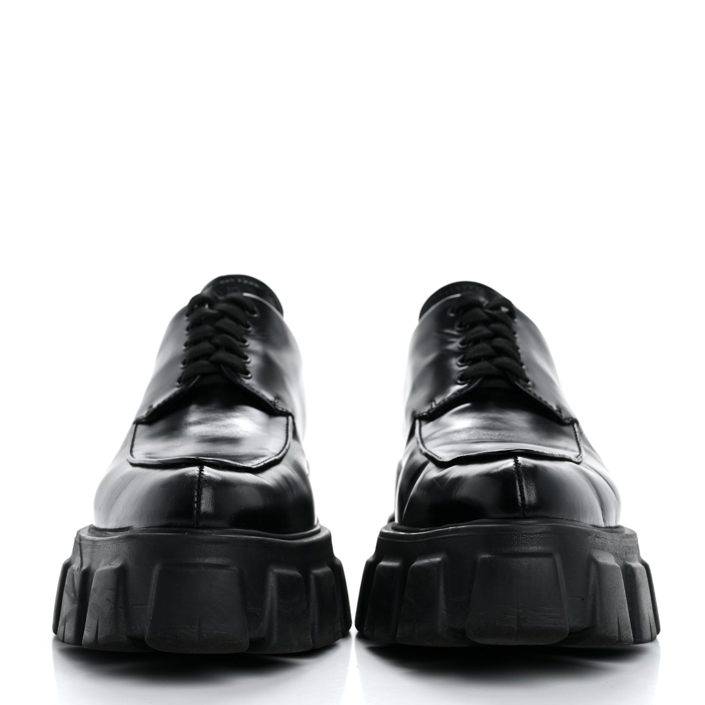Spazzolato Rois Monolith 55mm Derby Loafers 37.5 Black