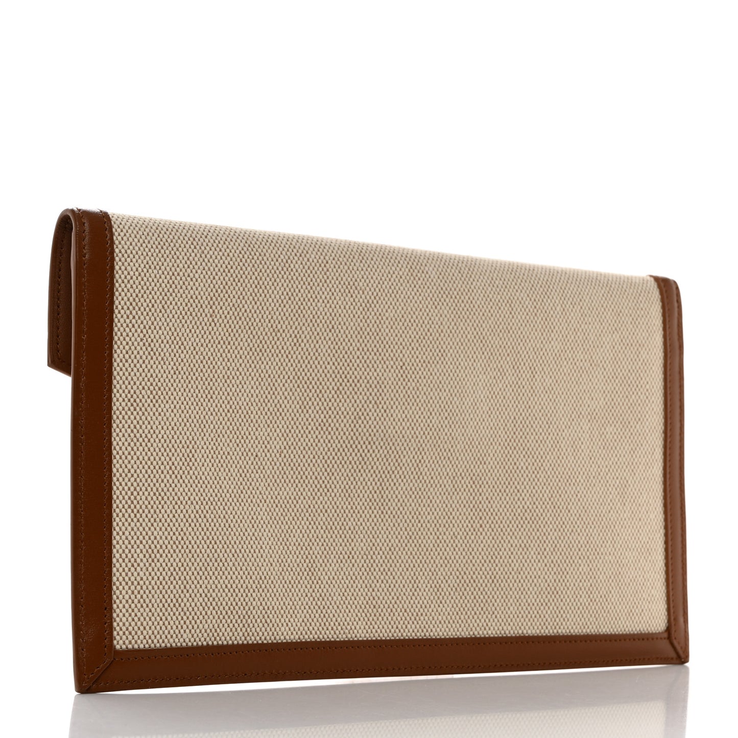Canvas Uptown Pouch Natural Beige Brick