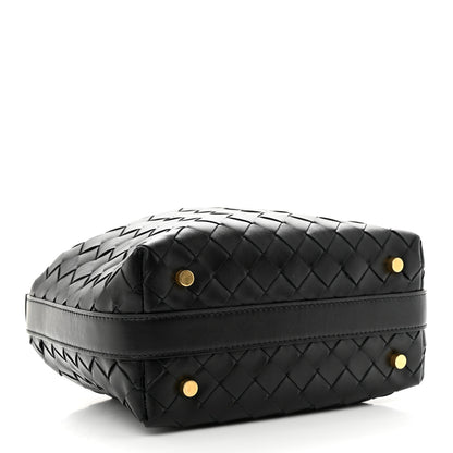Bottega Veneta Calfskin Nappa Intrecciato Mini Wallace Black 4 of 10