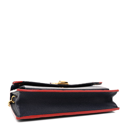 Louis Vuitton Empreinte Vavin Chain Wallet Marine Rouge 4 of 10