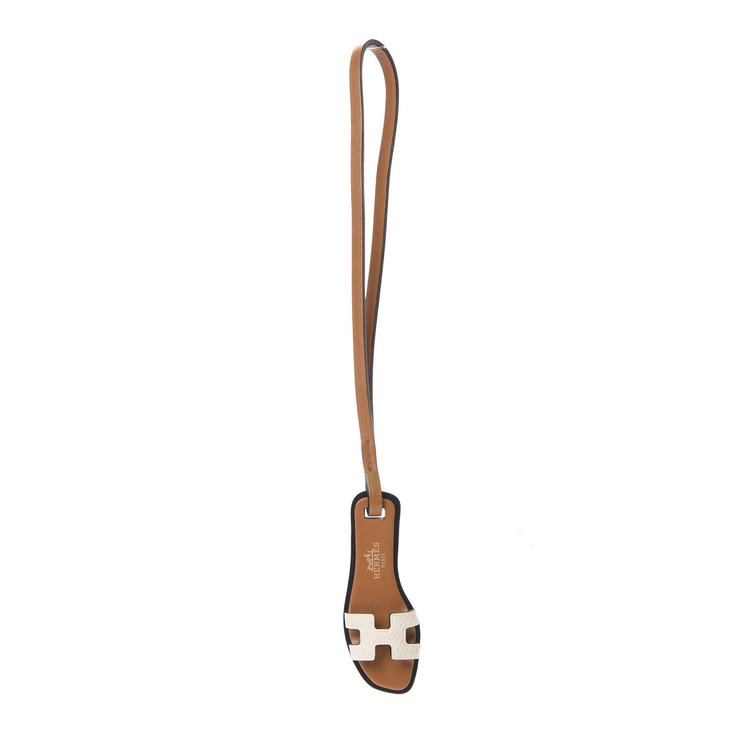 Epsom Butler Calfskin Hunter Oran Nano Bag Charm Nata