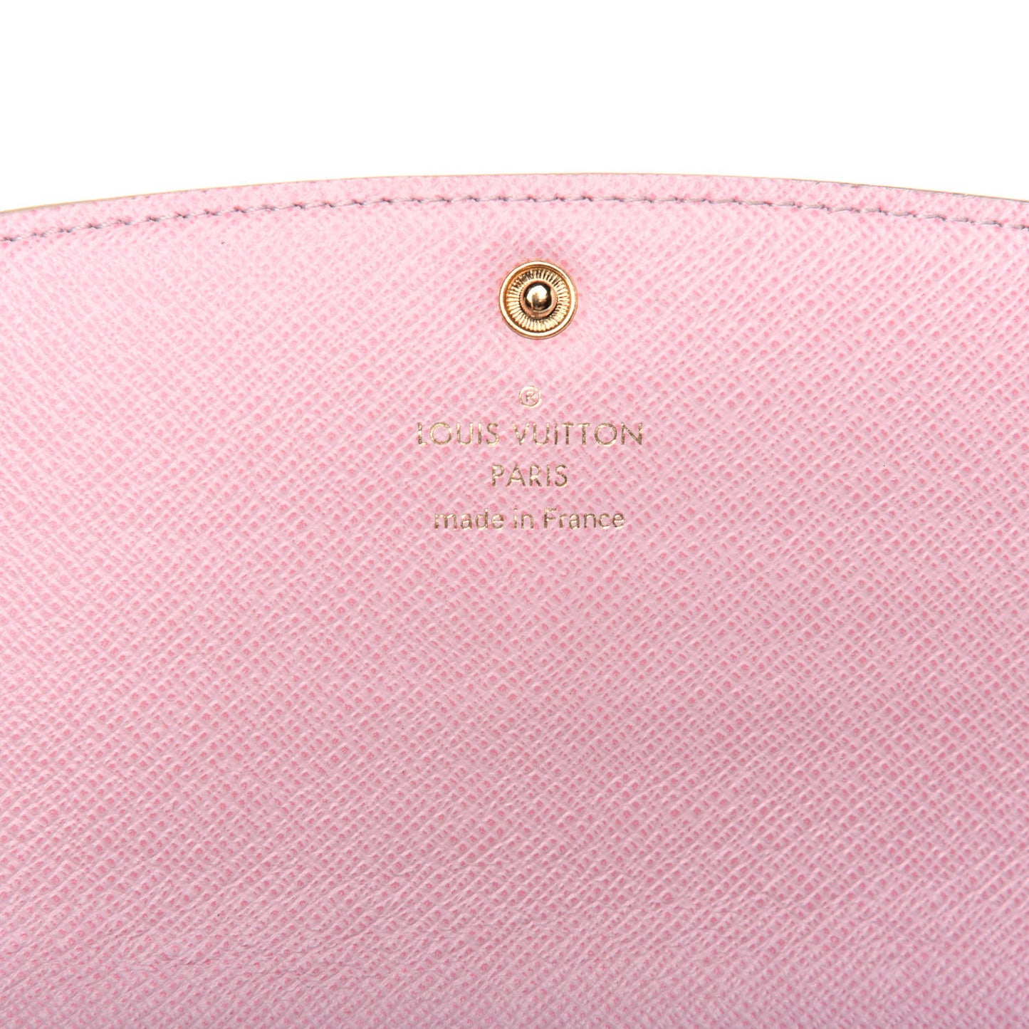 Damier Azur Emilie Wallet Rose Ballerine