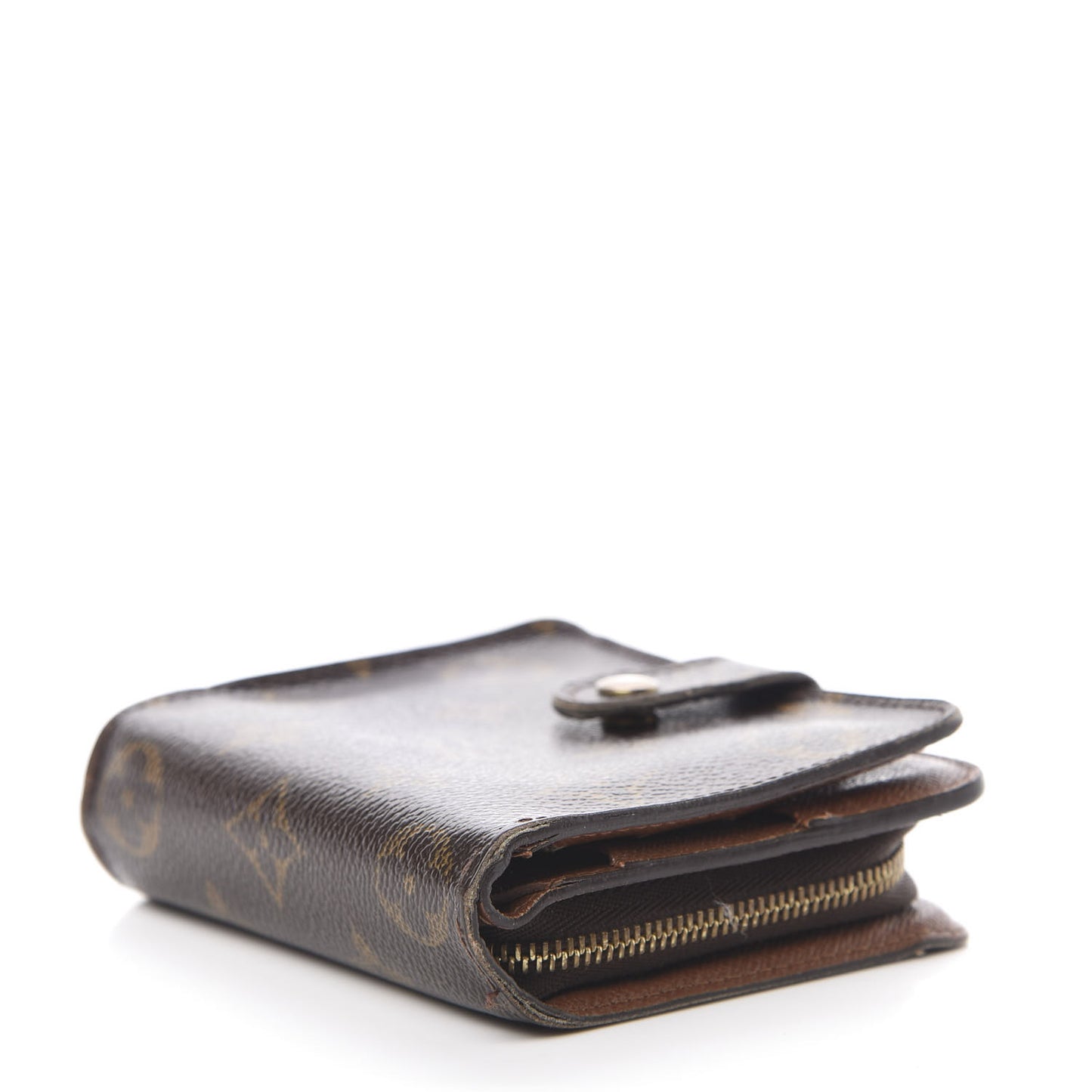 Monogram Compact Zippe Zipped Wallet