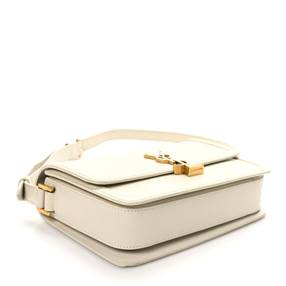 Saint Laurent Box Calfskin Monogram Medium Solferino Satchel Crema Soft 4 of 10