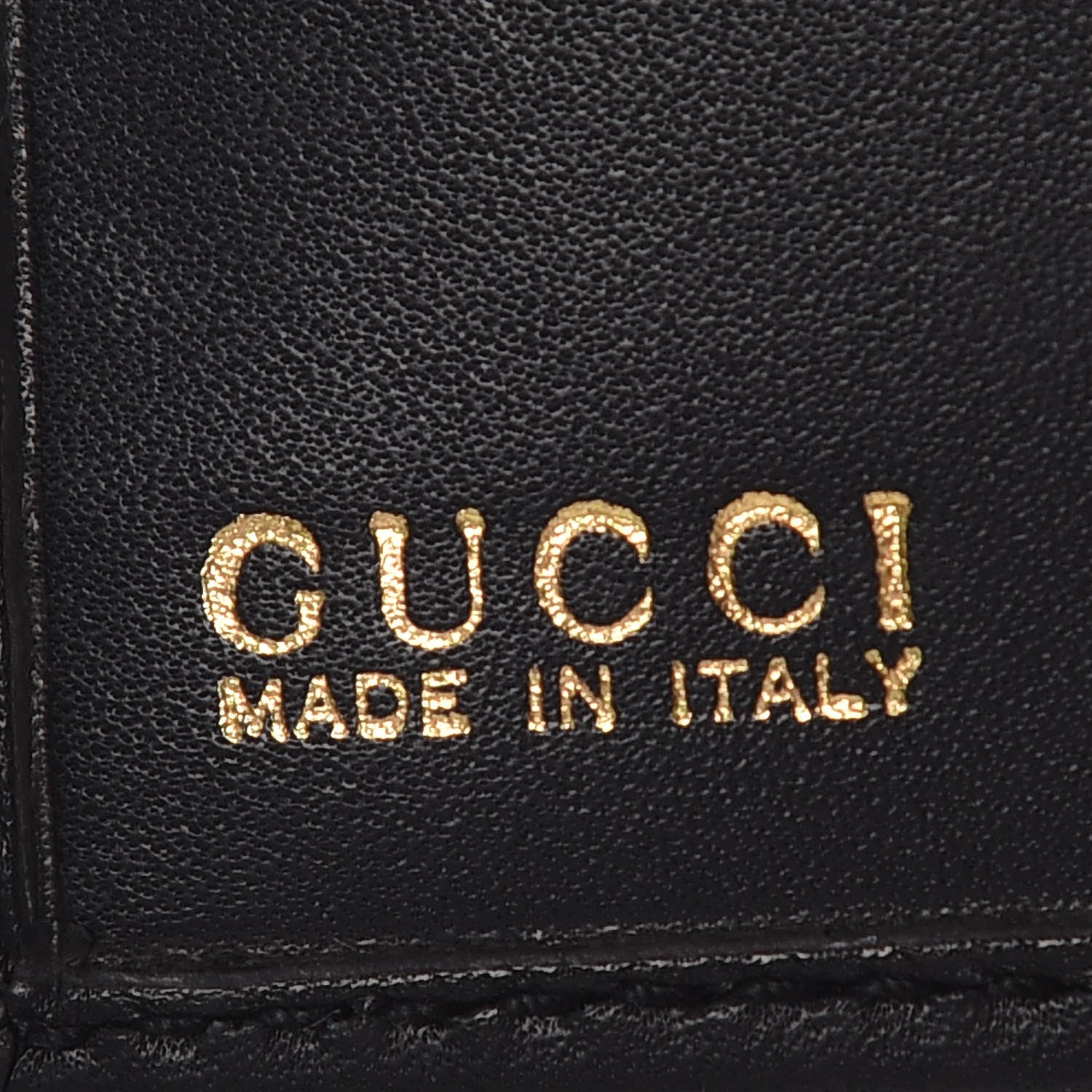 Gucci Calfskin Web Bi-Fold Wallet Black 6 of 6
