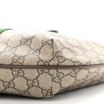 Gucci GG Supreme Monogram Web Small Ophidia Half Moon Hobo Brown 10 of 11