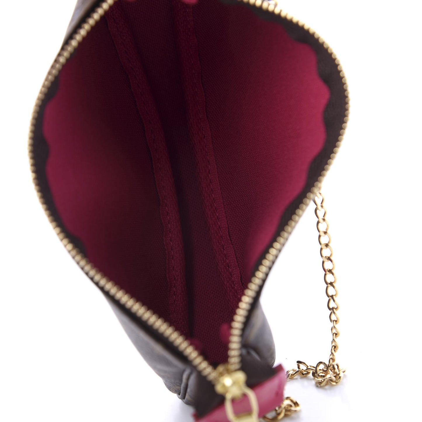 Monogram 2020 Christmas Animation Roller Coaster Mini Pochette Accessories Pivoine