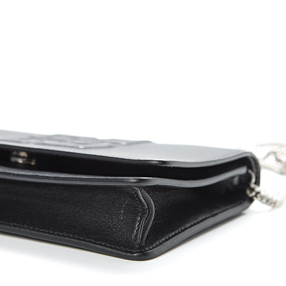 Givenchy Lambskin Emblem Chain Wallet Black 11 of 13