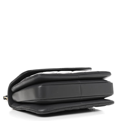 Chanel Lambskin Quilted Small Trendy CC Dual Handle Flap Bag Dark Grey 4 of 11