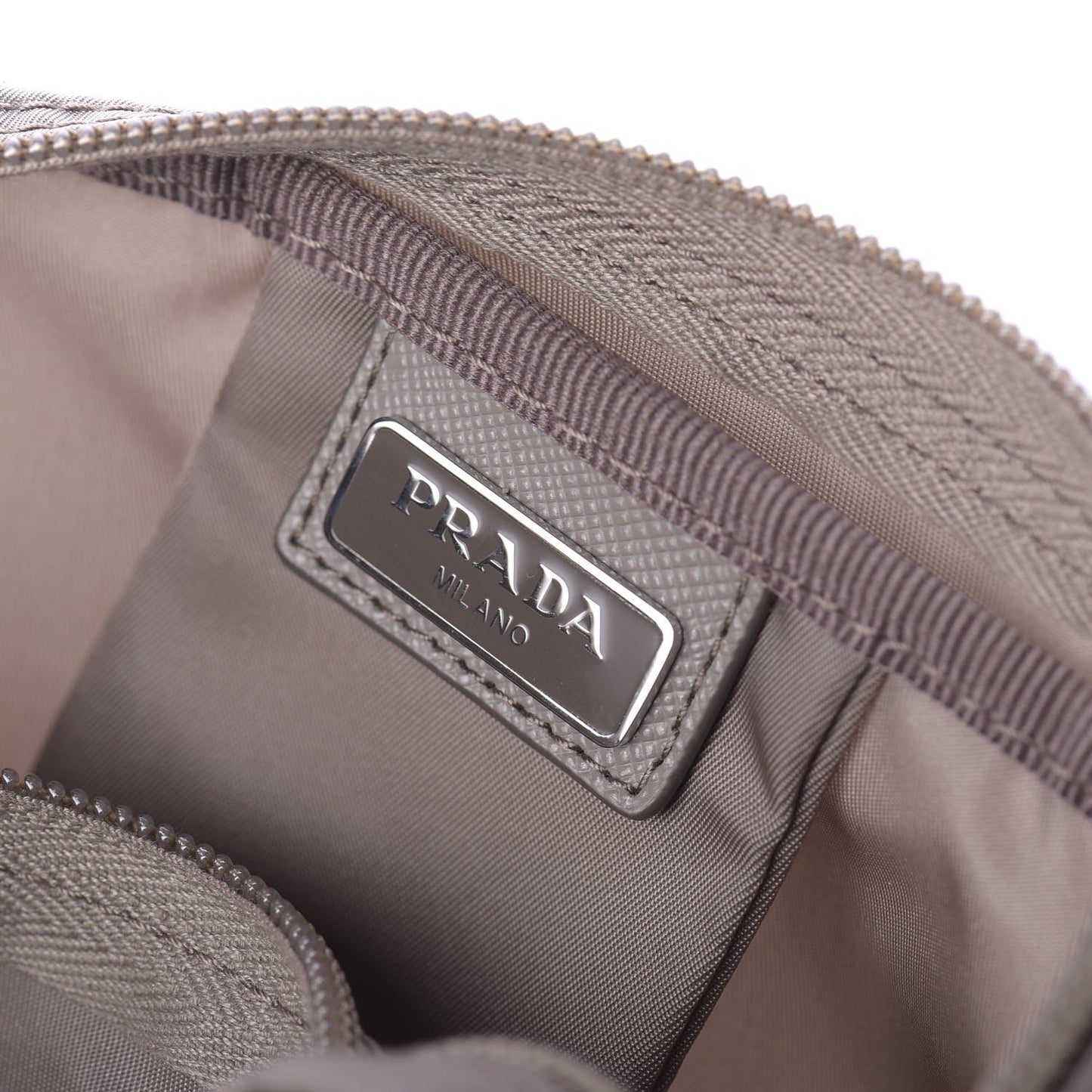 Nylon Vela Cosmetic Pouch Argilla