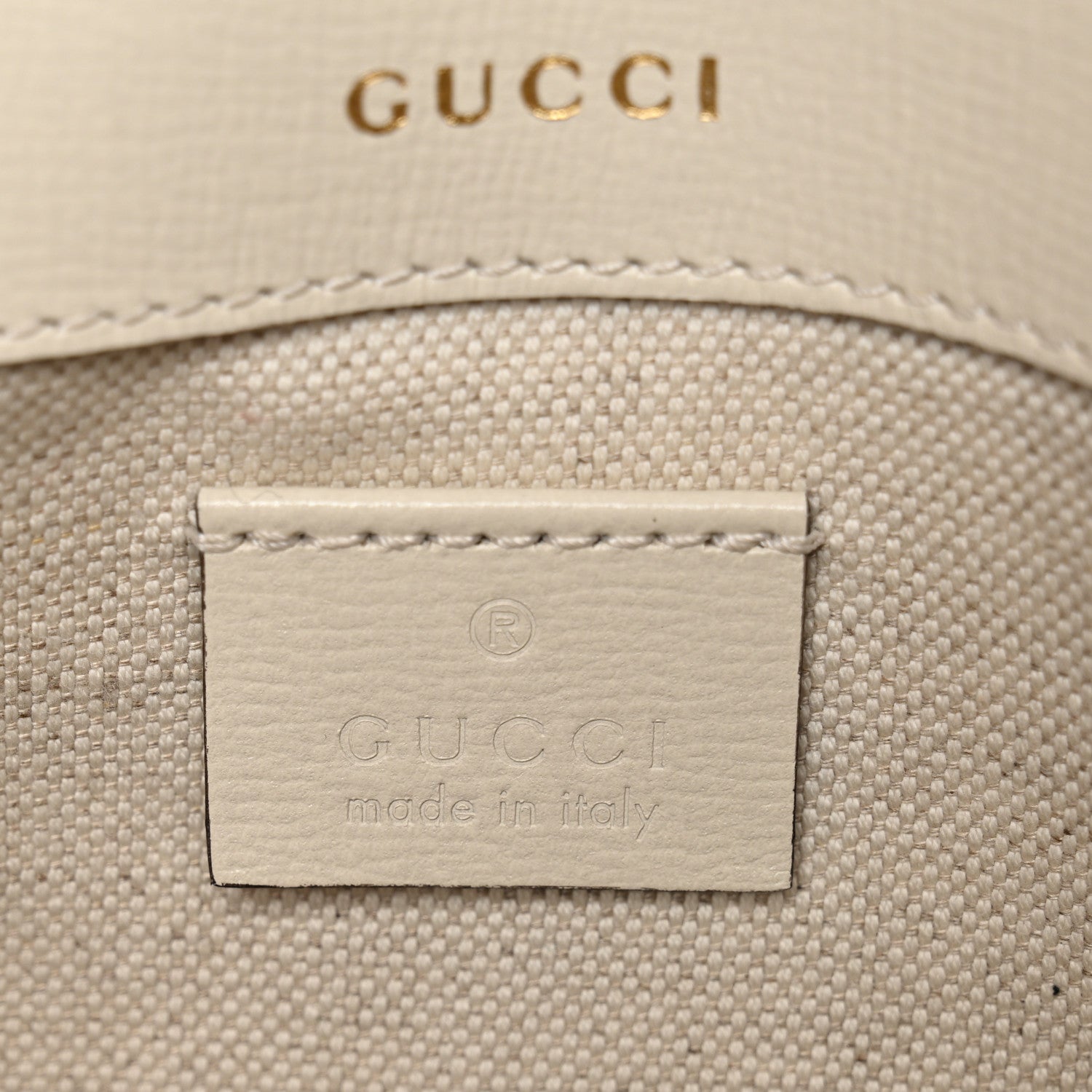 Gucci Azalea Calfskin Web Mini Horsebit 1955 Shoulder Bag Mystic White 6 of 12
