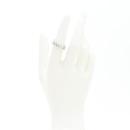 Gucci 18K White Gold Diamond Flora Pave Ring 53 6.25 2 of 4