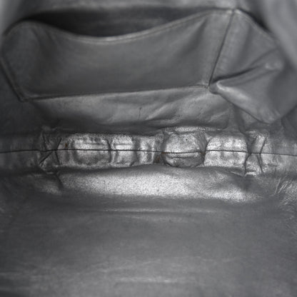 Chanel Glazed Caviar Modern Chain Hobo Black 5 of 12
