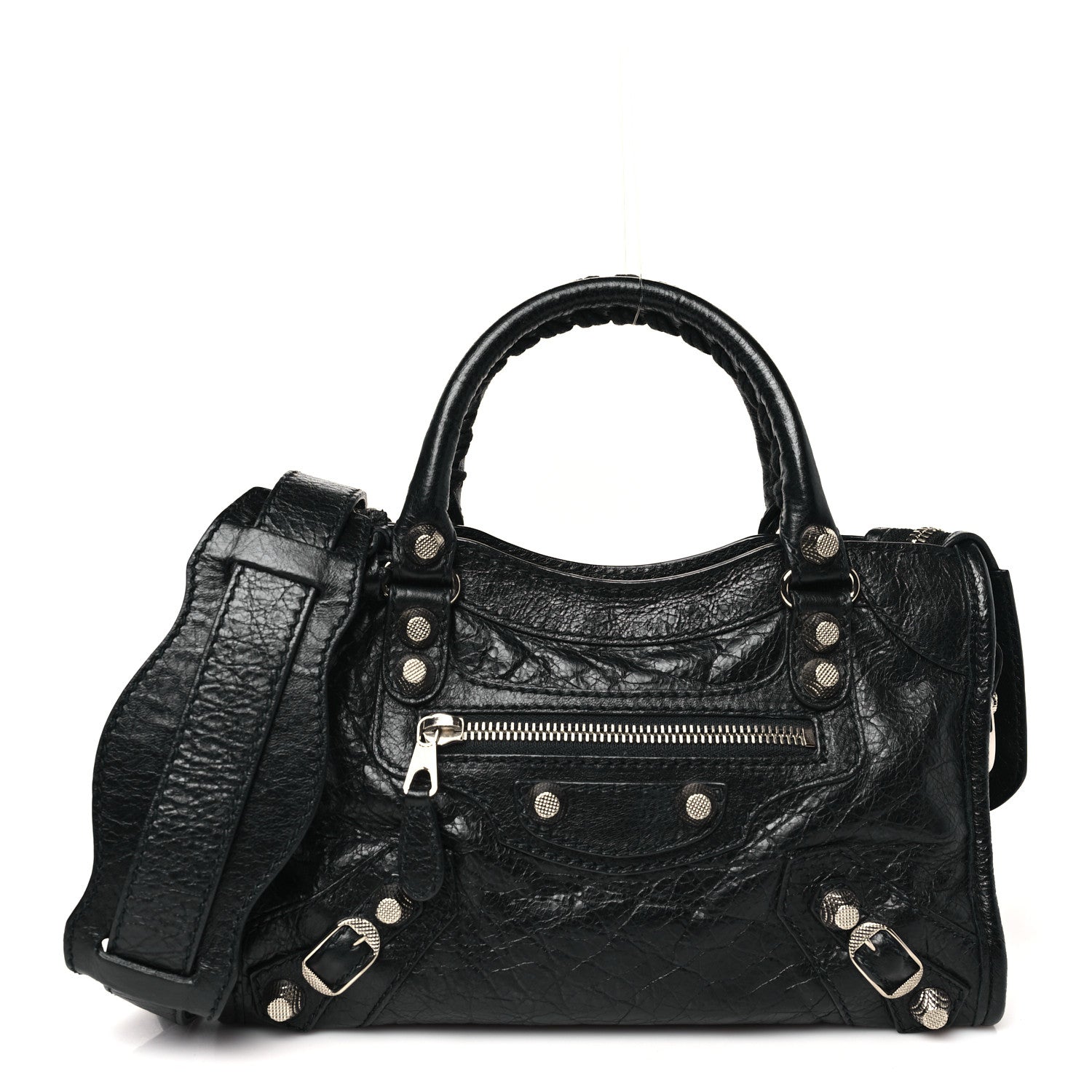 Balenciaga Agneau Giant 12 Silver Hardware Mini City Black 1 of 12