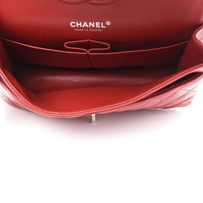 Chanel Lambskin Quilted Medium Double Flap Red 5 of 12