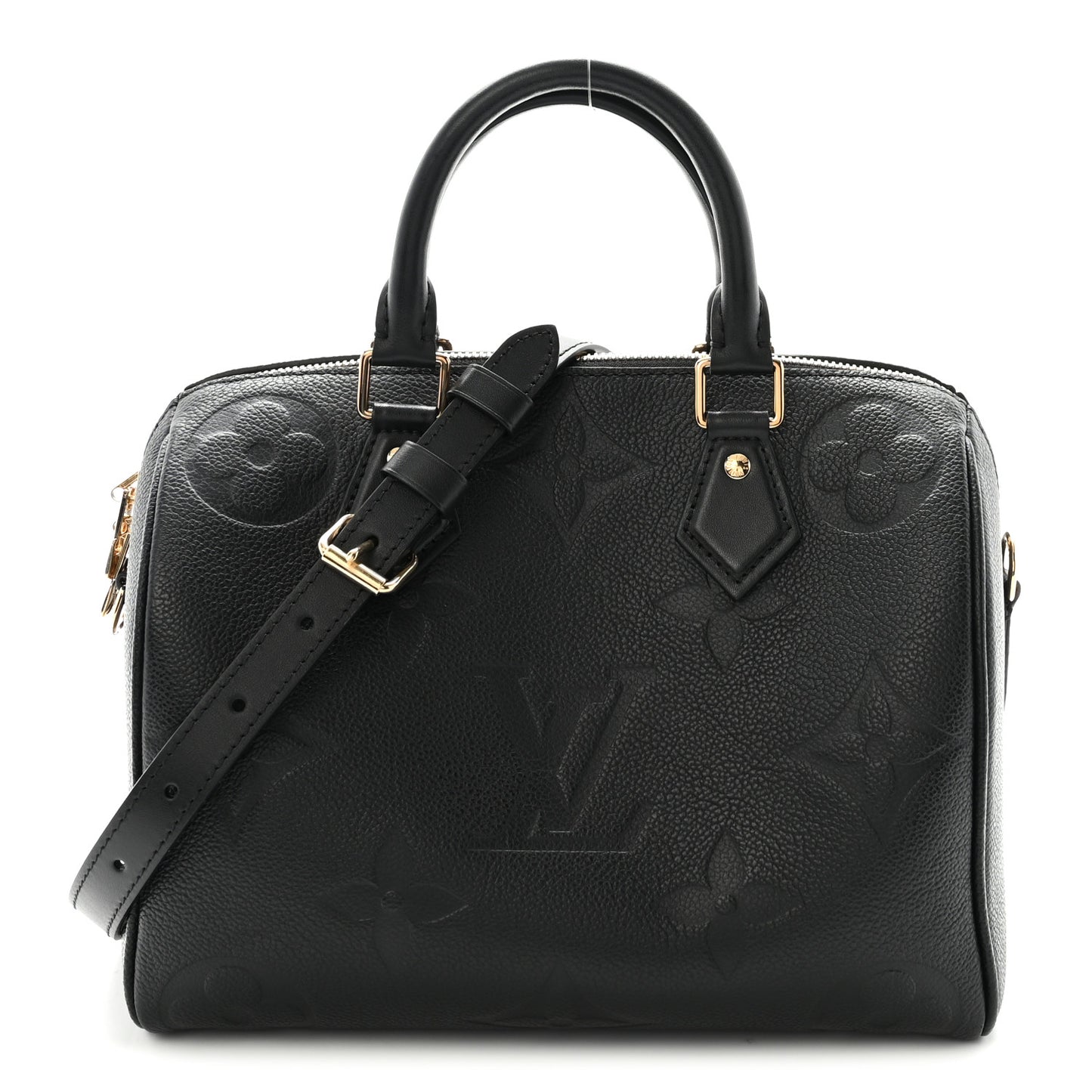 Empreinte Monogram Giant Speedy Bandouliere 25 Black