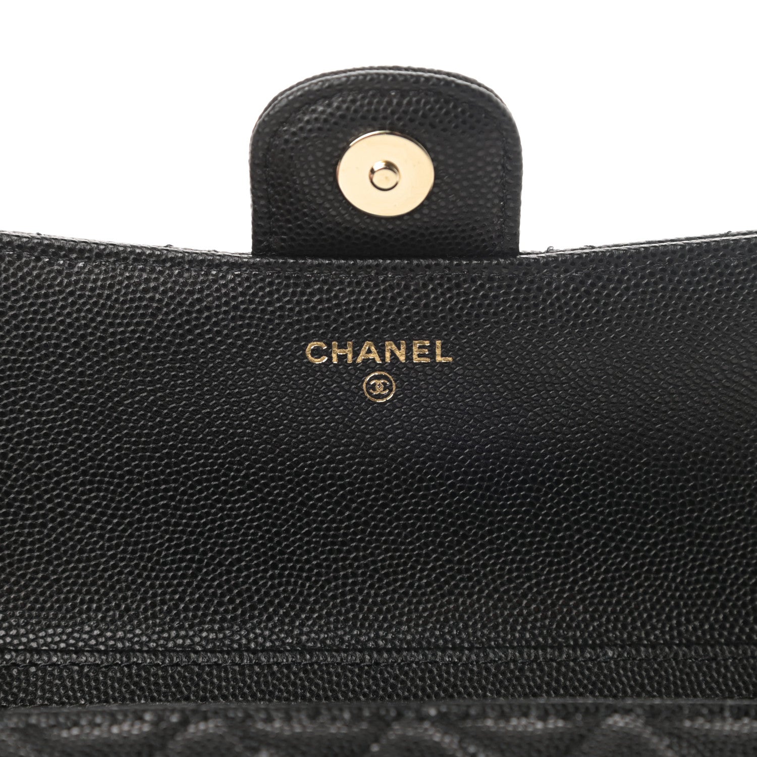 Chanel Caviar Quilted Glasses Case With Chain Black 6 of 12
