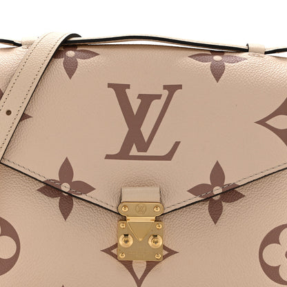 Louis Vuitton Empreinte Monogram Giant Pochette Metis Creme Bois de Rose 8 of 10
