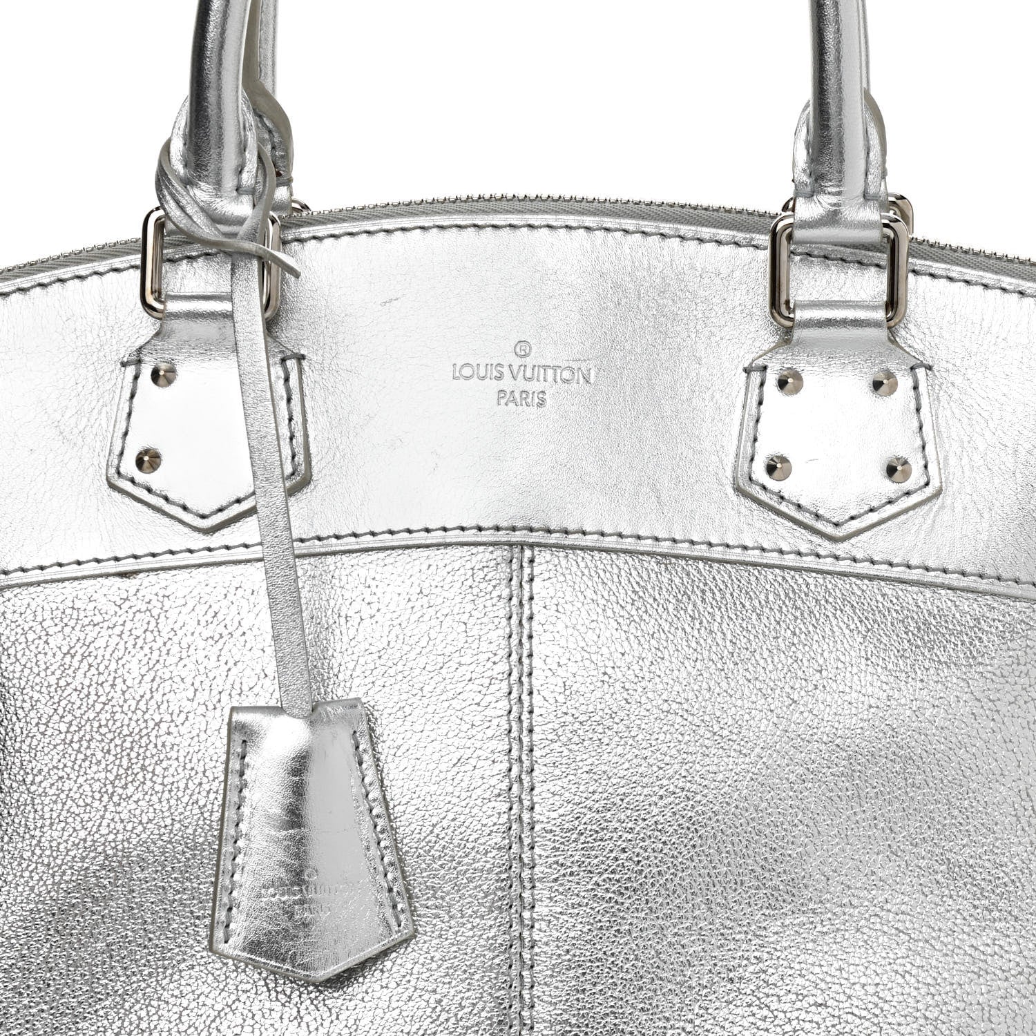 Louis Vuitton Suhali Lockit PM Silver 8 of 17