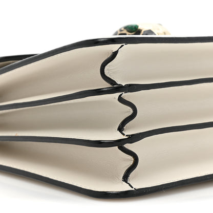 Bulgari Calfskin Serpenti Forever Top Handle White 11 of 19