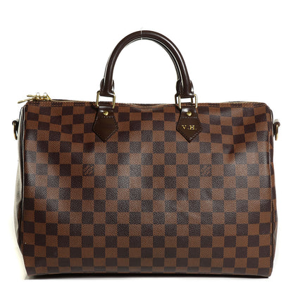 Louis Vuitton Damier Ebene Speedy Bandouliere 35 1 of 9