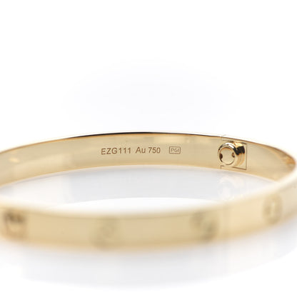 Cartier 18K Yellow Gold LOVE Bracelet 18 6 of 7