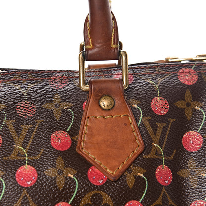 Louis Vuitton Monogram Cerises Speedy 25 27 of 30