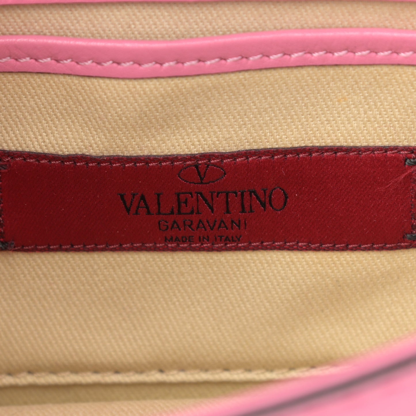 Vitello Mini Glam Lock Rockstud Flap Ninphea